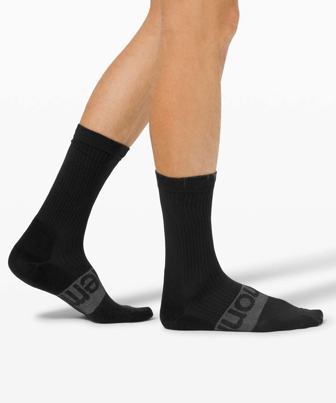 Lululemon Daily Stride Crew Sock *3 Pack - Black (First Release)