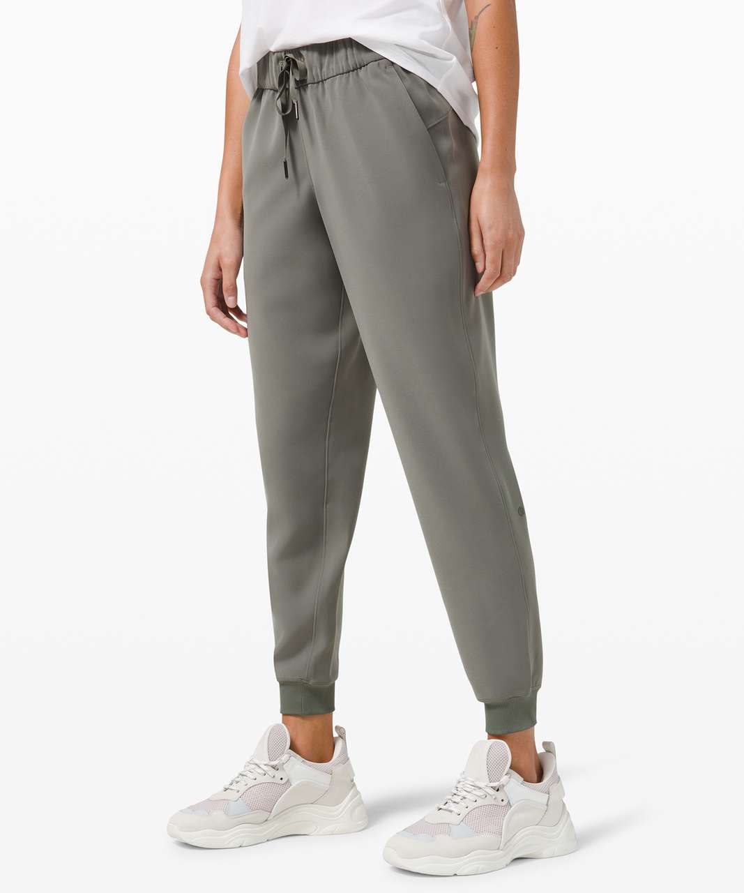 Lululemon On the Fly Jogger 28" *Woven - Grey Sage