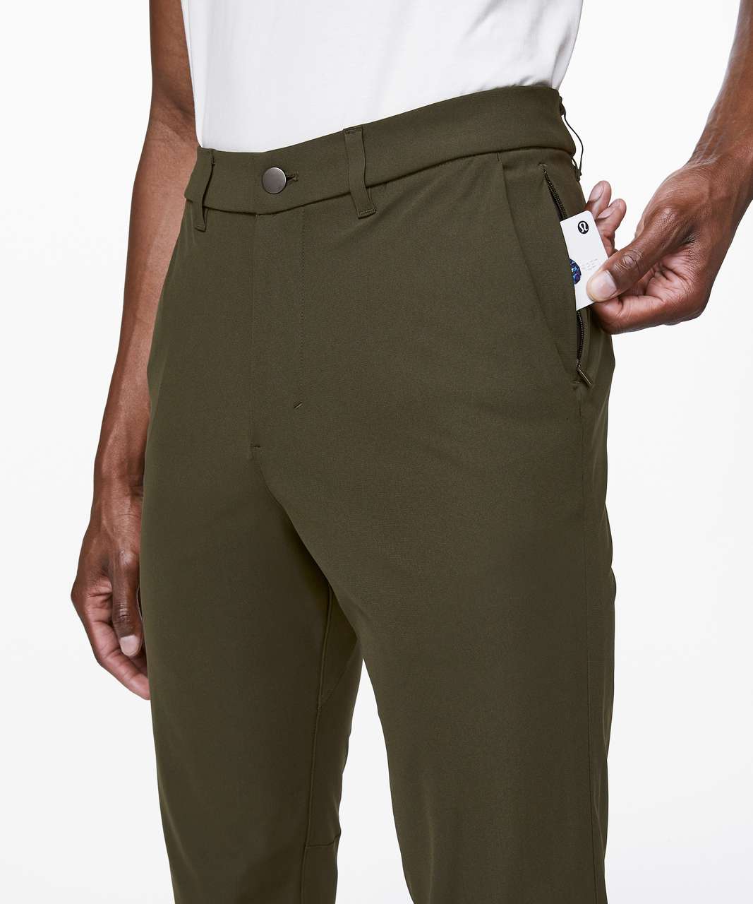 Lululemon Commission Pant Slim 30" *Warpstreme - Dark Olive