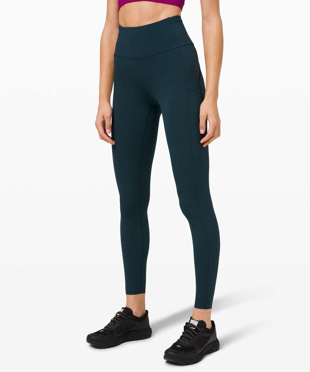 Lululemon Fast and Free Mid-Rise Tight 28 *Non-Reflective - True Navy -  lulu fanatics