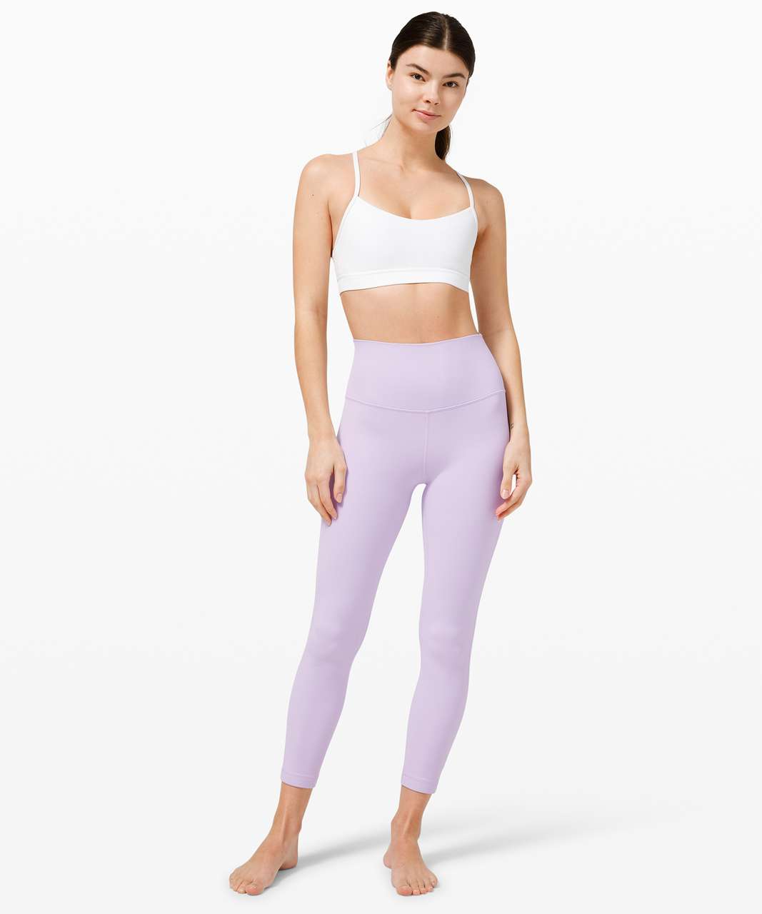 NWT Lululemon Align Bodysuit ~size:4~Lavender Dew ~High Neck Bra