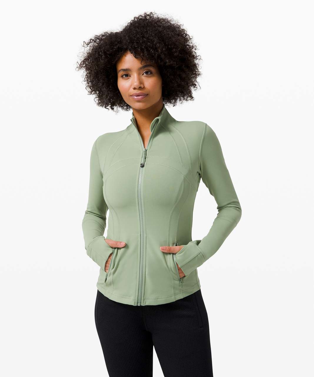 Lululemon Define Jacket - Willow Green - lulu fanatics