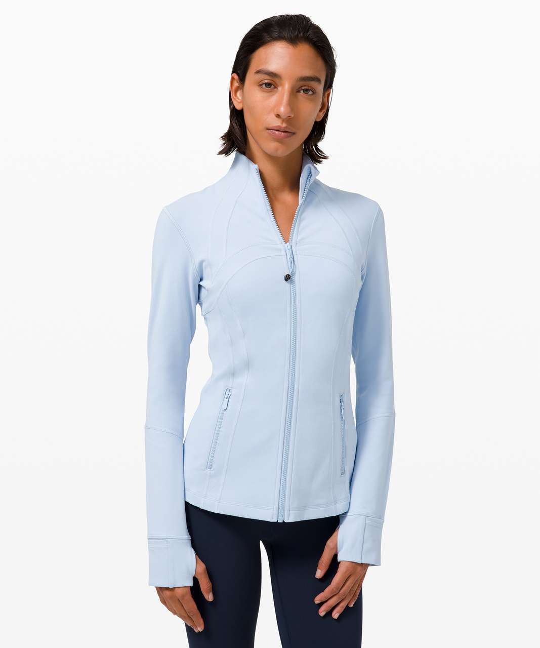 Lululemon Define Jacket - Blue Linen - lulu fanatics