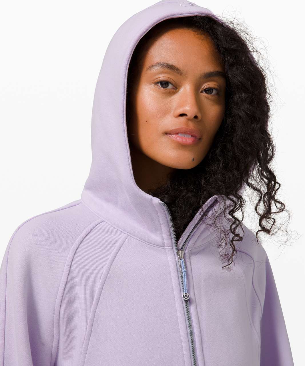 lululemon SCUBA FUNNEL NECK - Sweatshirt - lilac smoke/purple - Zalando