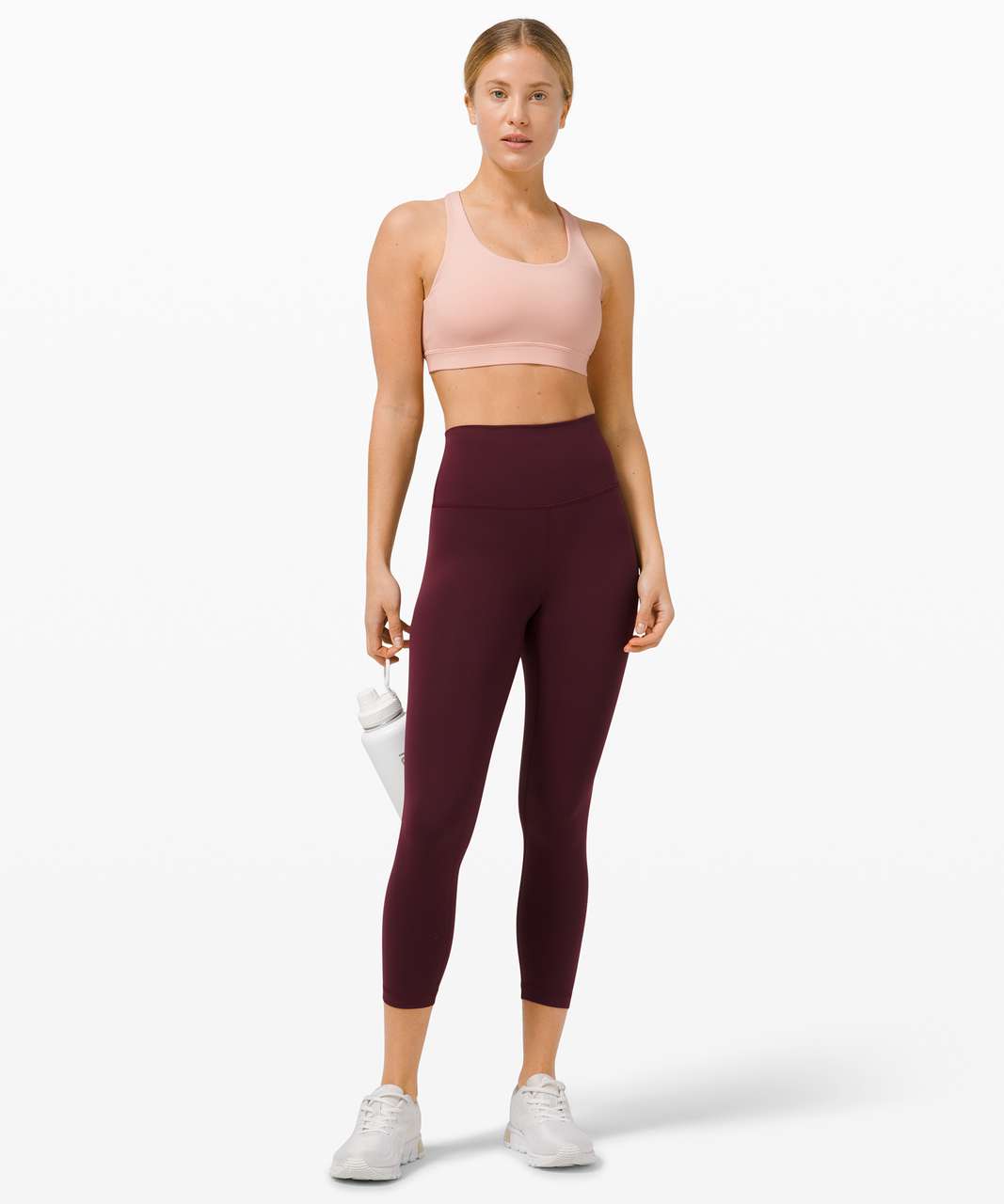 Lululemon Invigorate Bra - Cherry Blossom Pink - lulu fanatics