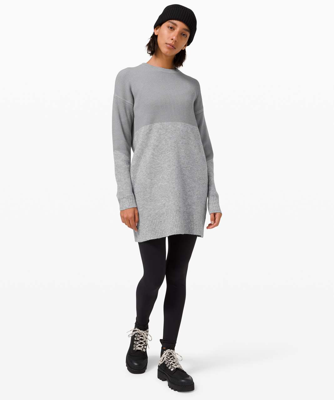 Lululemon Restful Intention Sweater - Rhino Grey / Heathered Rhino Grey