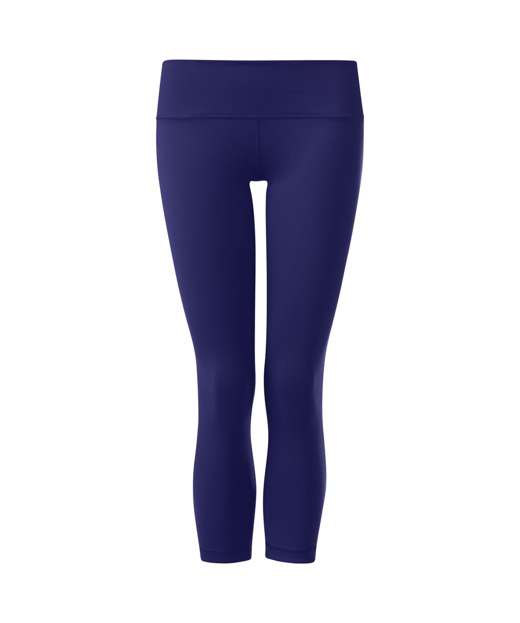 Lululemon Wunder Under Crop III (Reversible) - Emperor Blue / Sapphire Blue