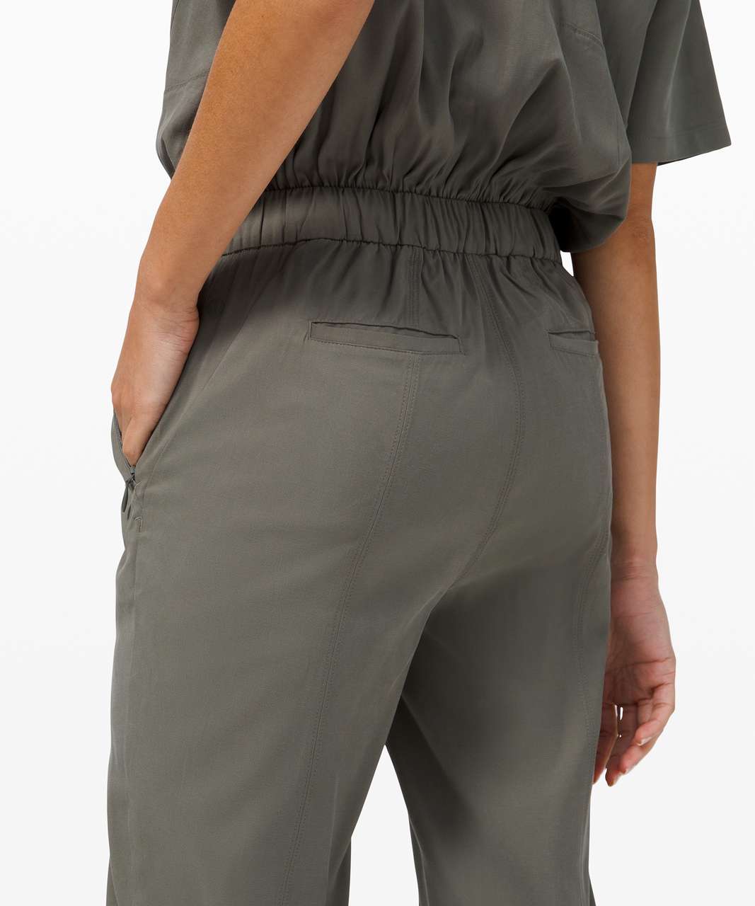 Lululemon Perfectly Poised Jumpsuit - Grey Sage