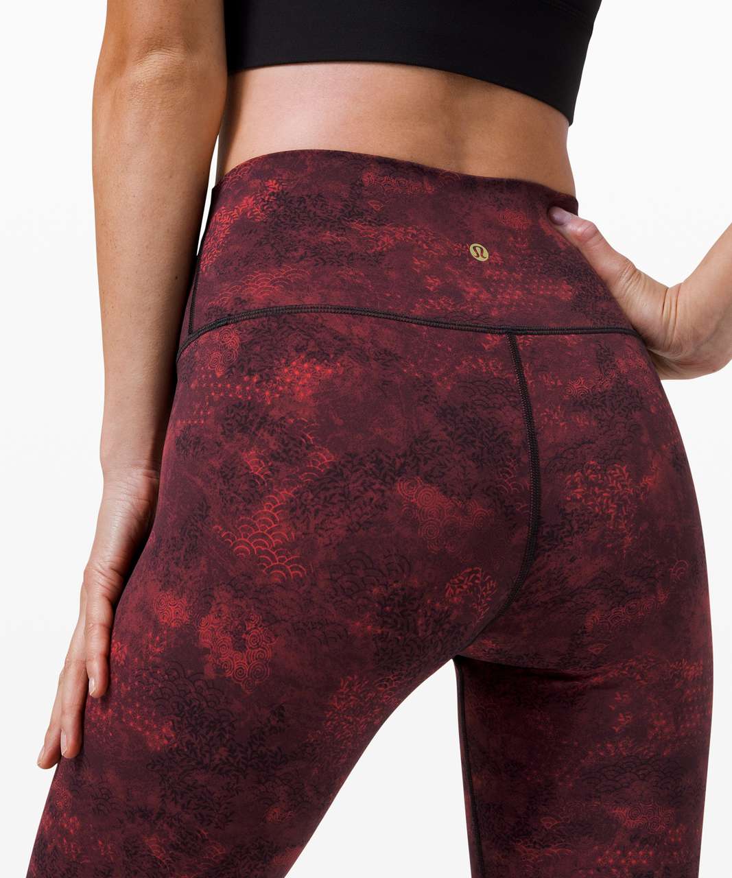 Lululemon Wunder Under High-Rise Tight 25" Full-On Luxtreme *Lunar New Year - Intricate Oasis Multi