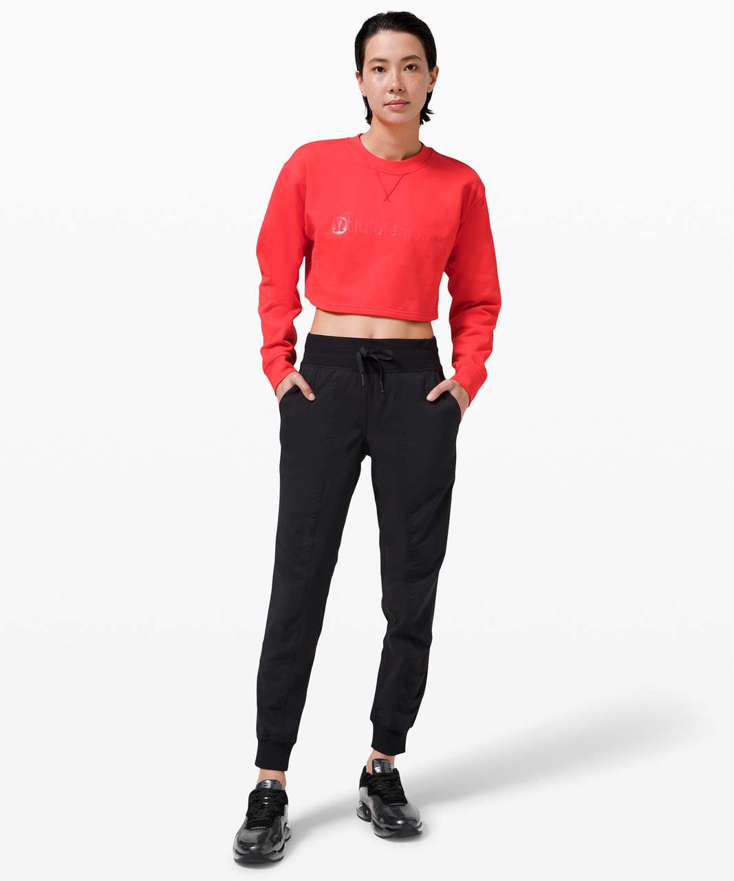 Lululemon Will Crop - Love Red - lulu fanatics