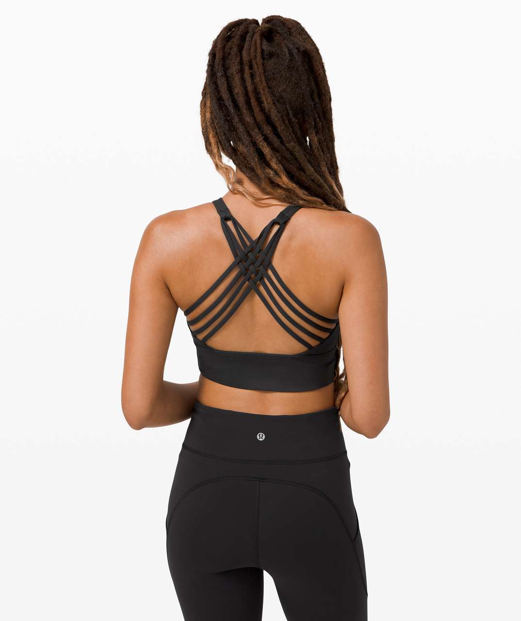 Lululemon Free To Be Bra Wild High Neck *Light Support, A/B Cup - Black -  lulu fanatics