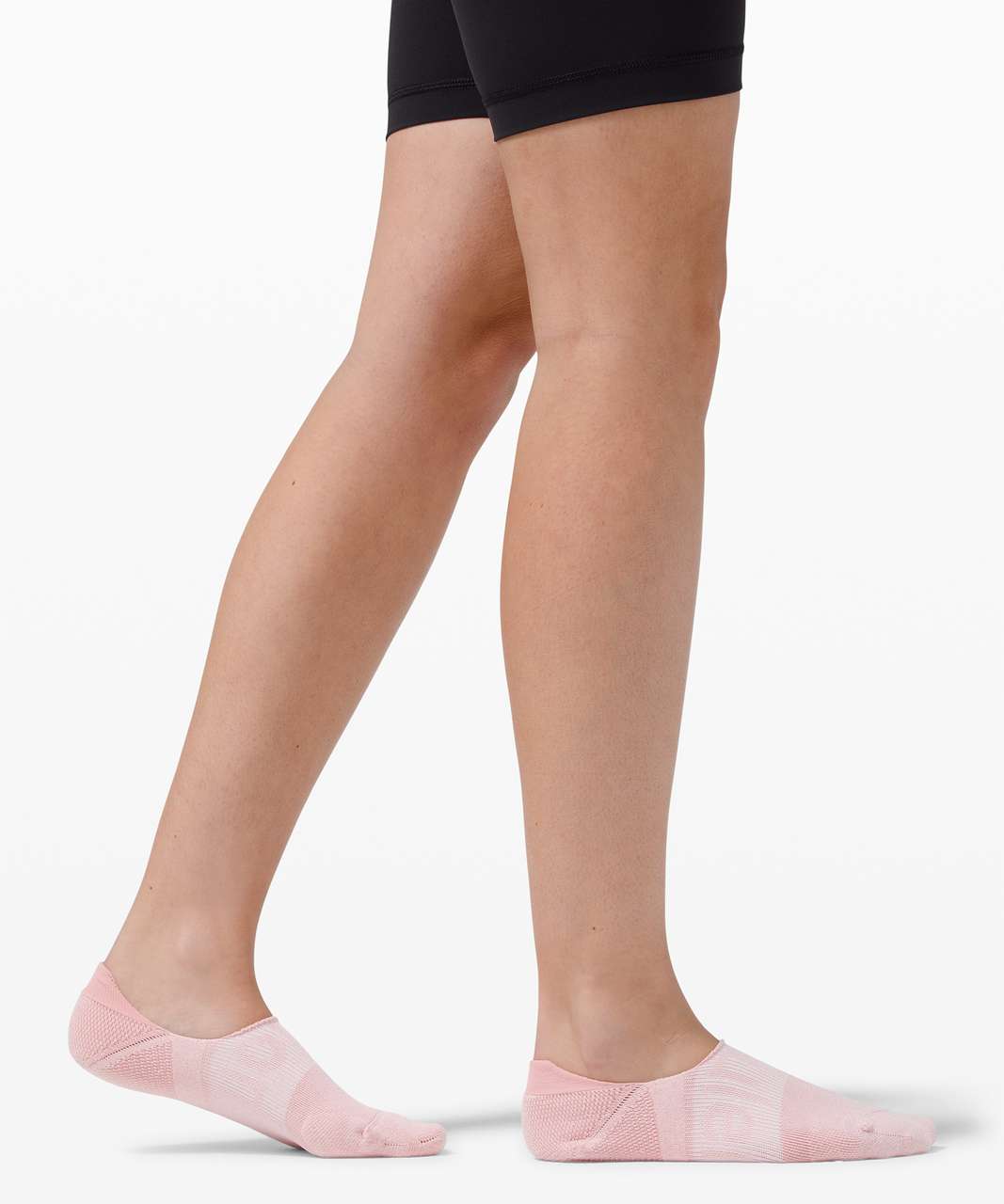 Lululemon Power Stride No-Show Sock with Active Grip - Pink Puff