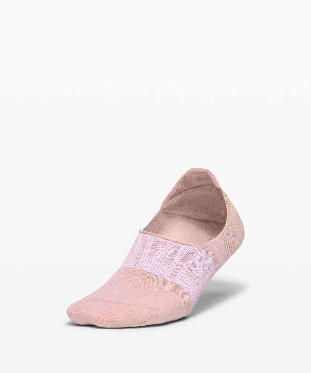 Lululemon Power Stride No-Show Sock with Active Grip - Pink Puff