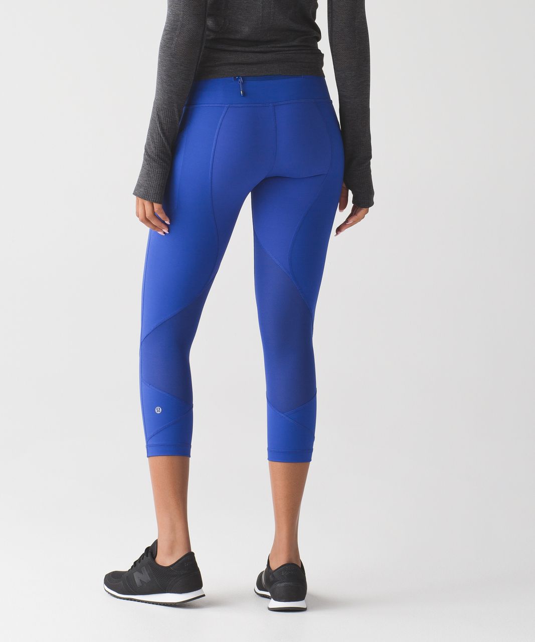 lululemon blue crop leggings