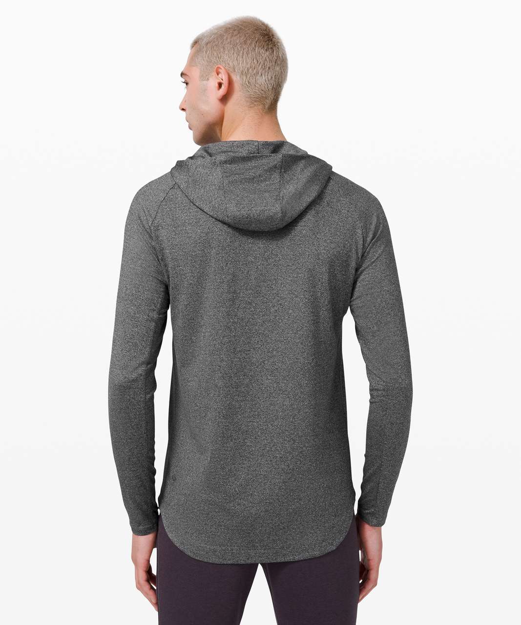 Lululemon Drysense Hoodie - Black / Rhino Grey