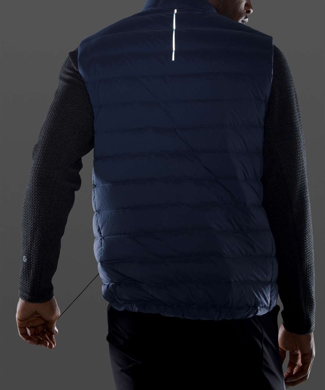 Lululemon Navigation Stretch Down Vest - Iron Blue