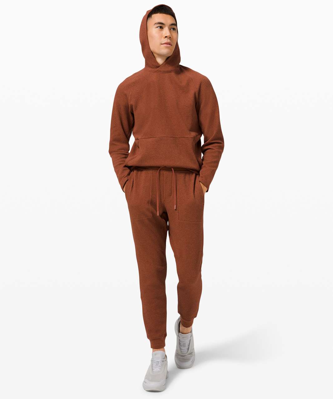 Lululemon At Ease Jogger 29" - Heathered Dark Terracotta / Black