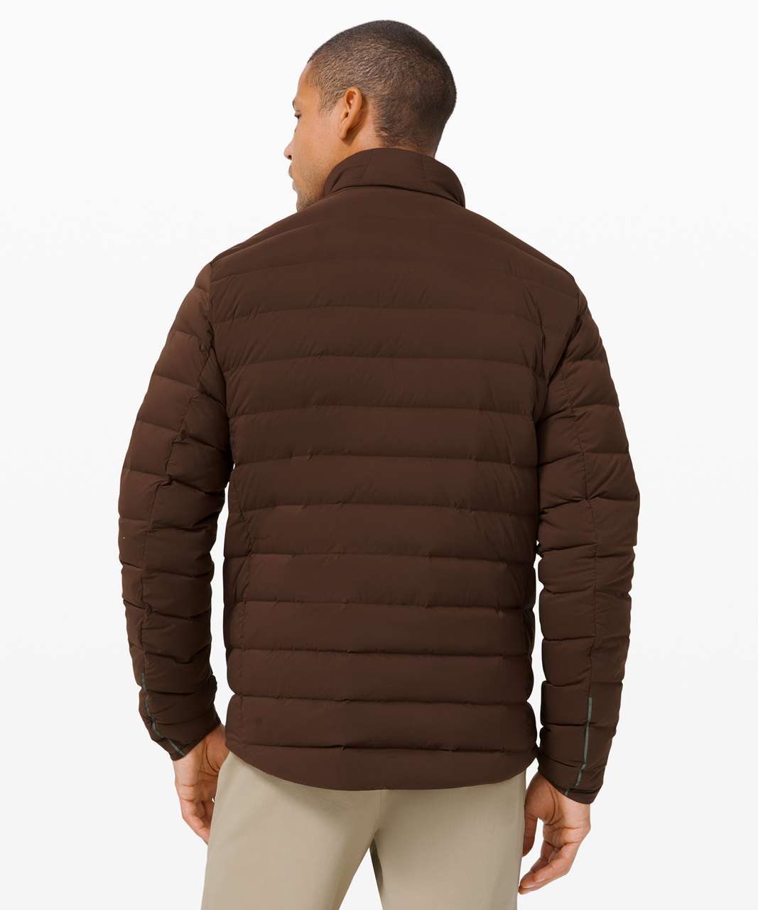 Lululemon Navigation Stretch Down Jacket - Brown Earth