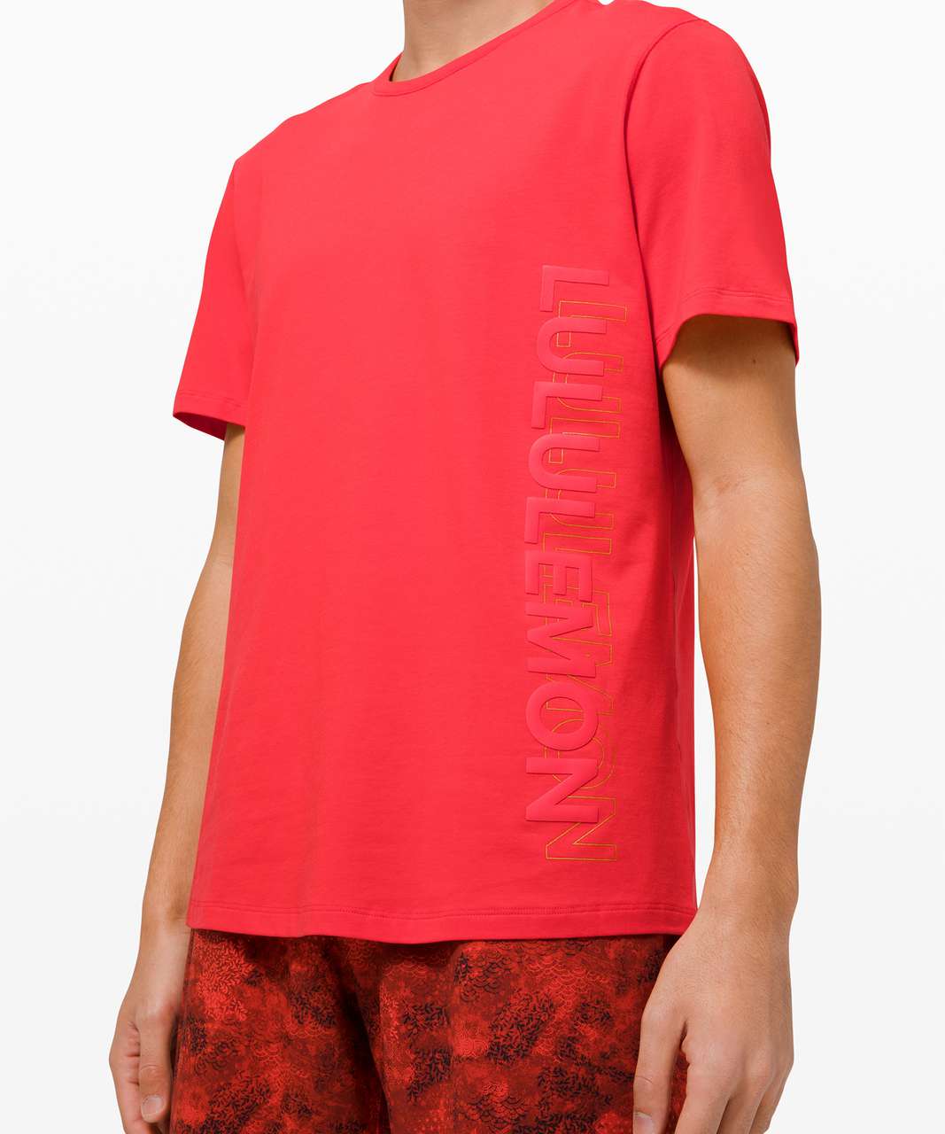 Lululemon 5 Year Basic Tee *Lunar New Year - Love Red