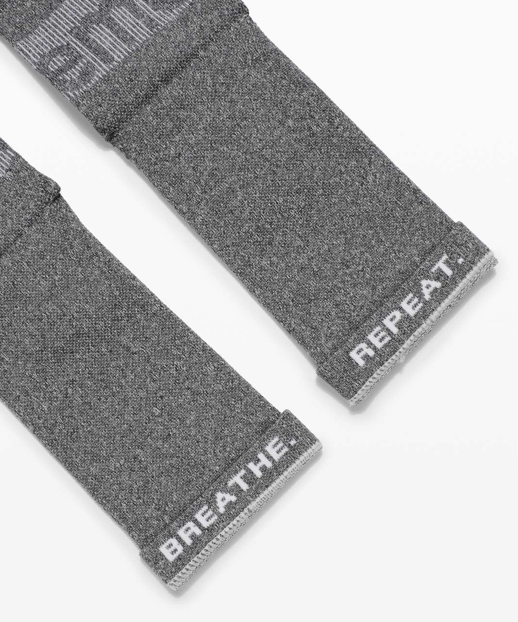 Lululemon Power Stride Crew Sock *2 Pack - Heathered Graphite Grey