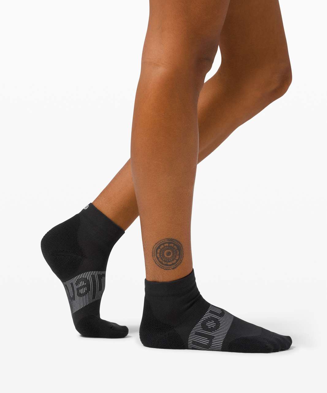 Lululemon Power Stride Ankle Sock - Black