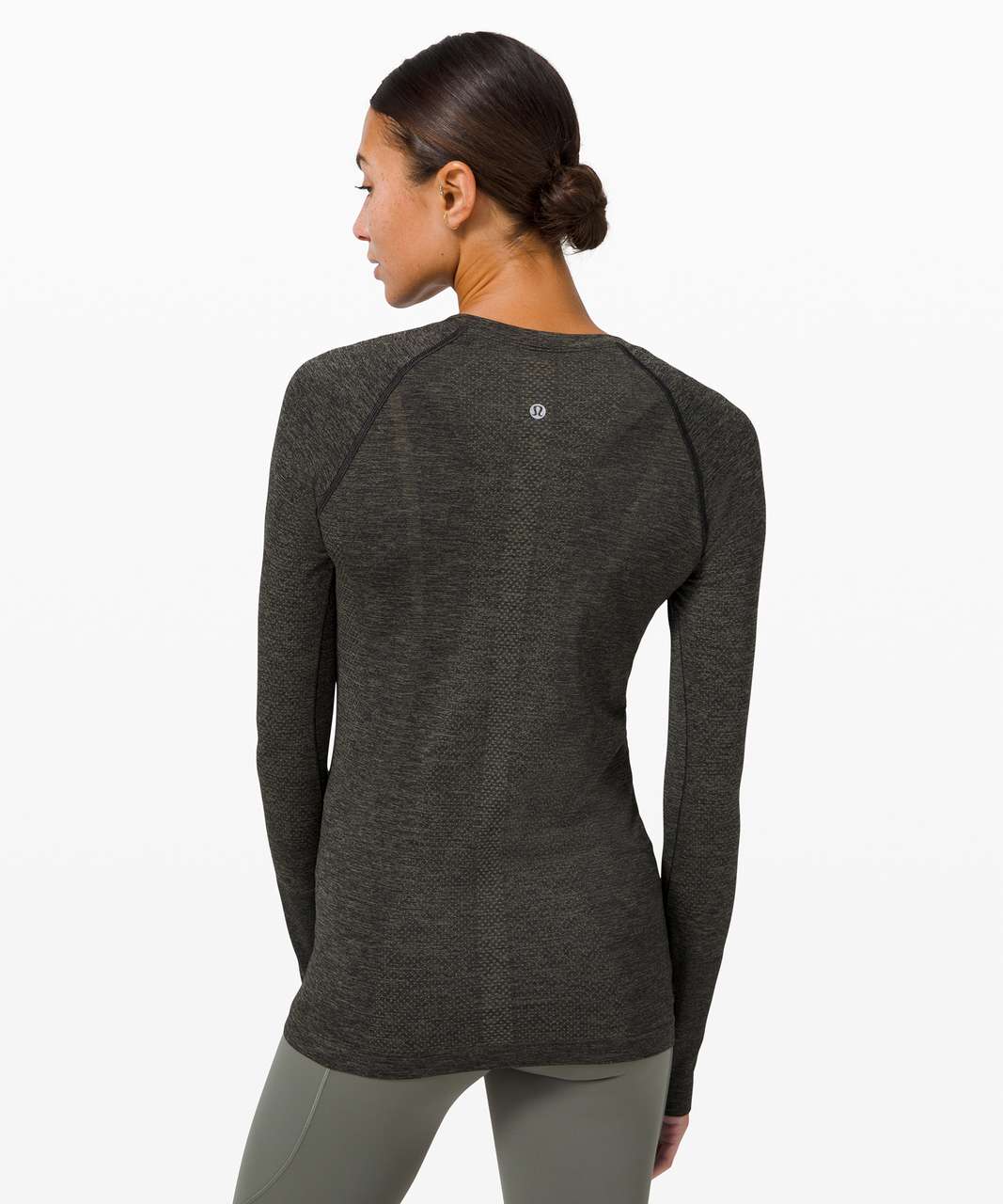 Lululemon Swiftly Tech Long Sleeve 2.0 - Army Green / Black