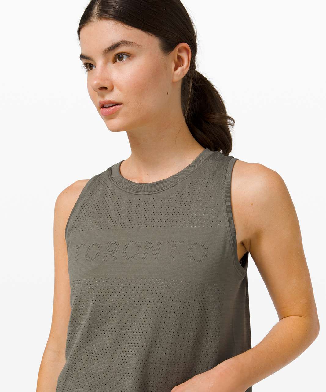 Lululemon Deep V Athletic Tank - Black - lulu fanatics