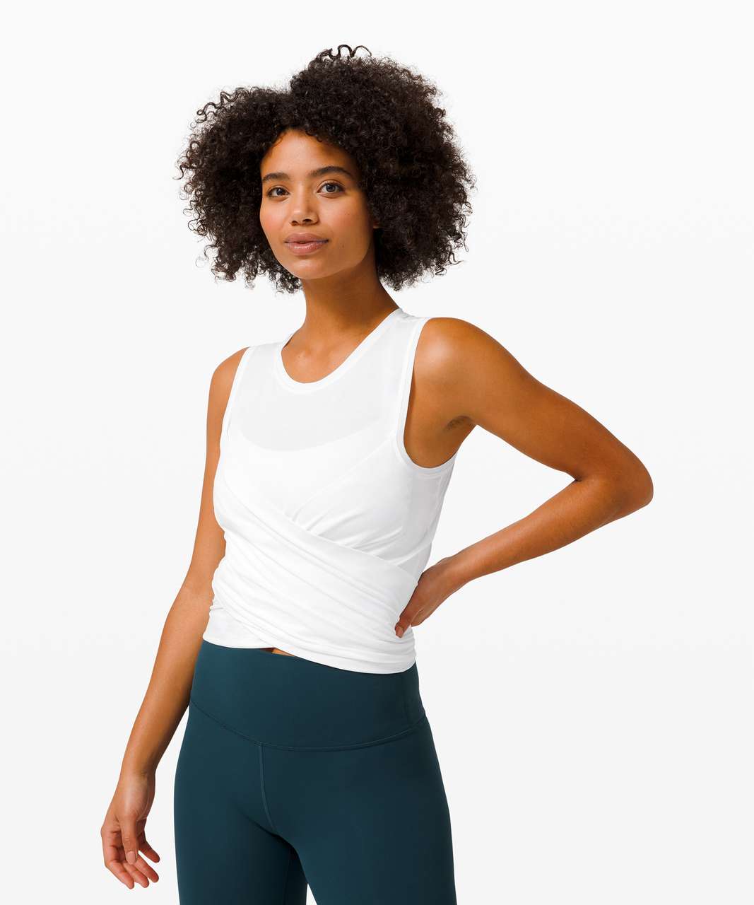 Lululemon Gather and Grow Tank - White - lulu fanatics