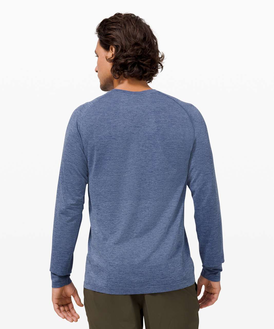 Blue Metal Vent Tech 2.5 long sleeve top, Lululemon