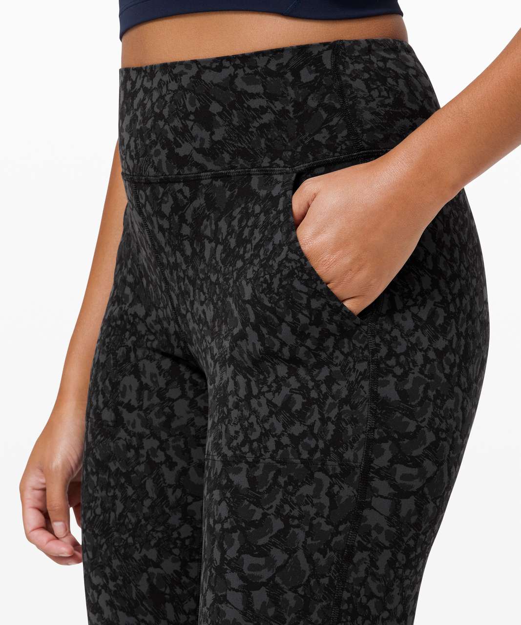 Lululemon Align Pant 25 HR Nulu Size 2 Wild Thing Camo Deep Coal