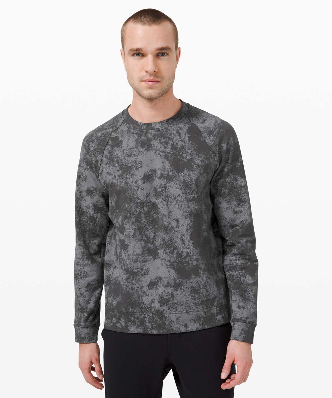 Lululemon City Sweat Crew - Astral Graphite Grey Asphalt Grey