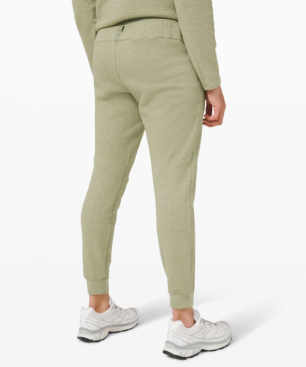 Lululemon At Ease Jogger 29" - Heathered Rosemary Green / Black