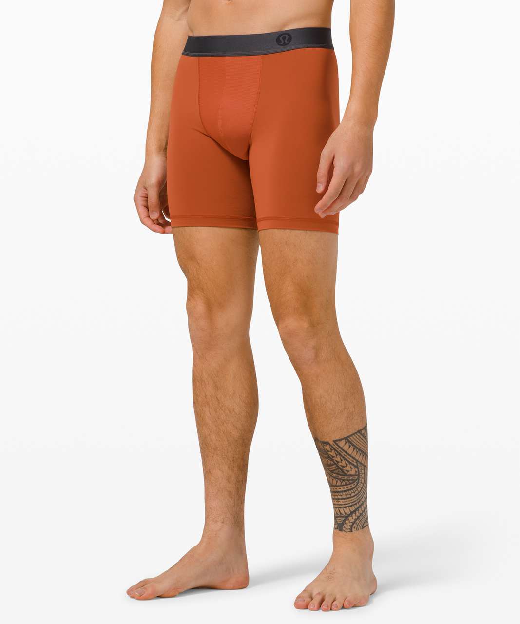 Lululemon License To Train Boxer 7" - Saffron