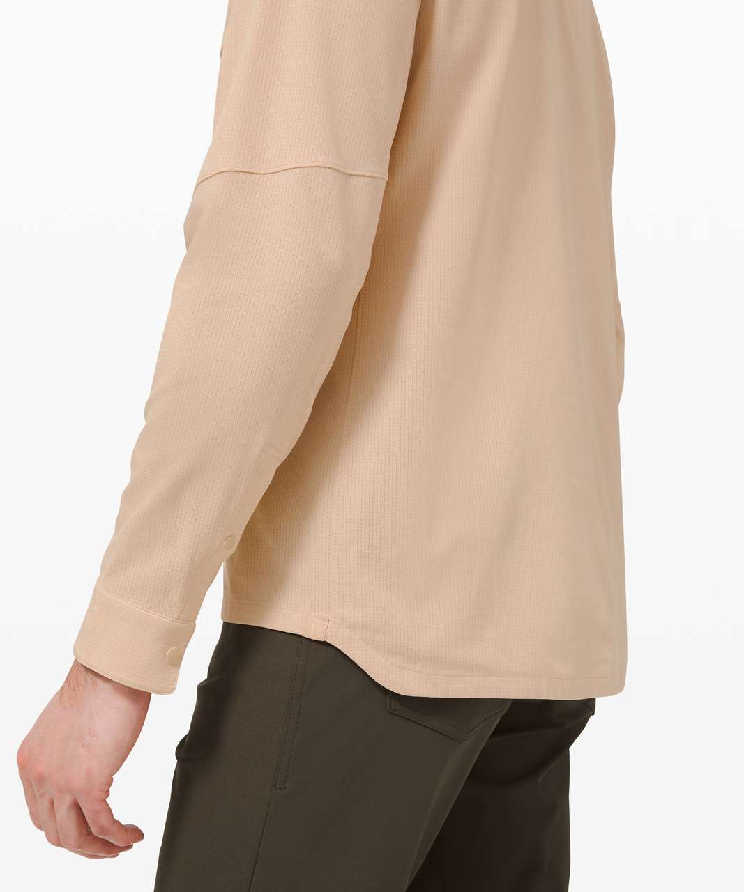 Lululemon Airing Easy Overshirt - Heathered Cafe Au Lait