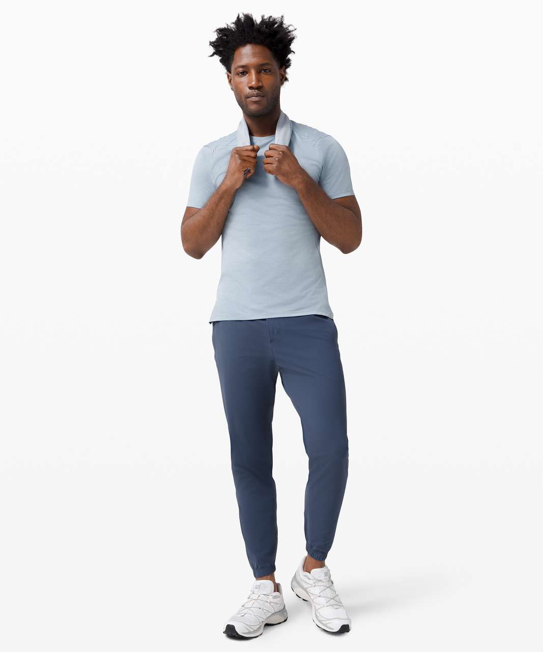 Lululemon Surge Jogger Shorter 27" - Iron Blue