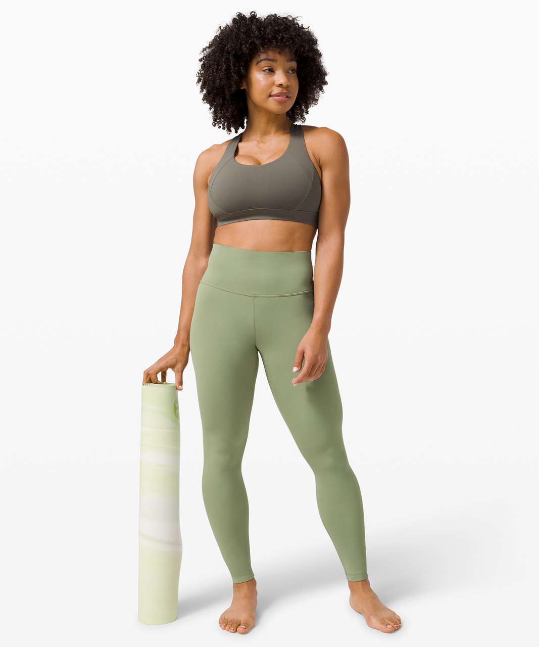 Lululemon Align Hr High Rise Pant 25 Rosemary Green NWT Plus Size 18