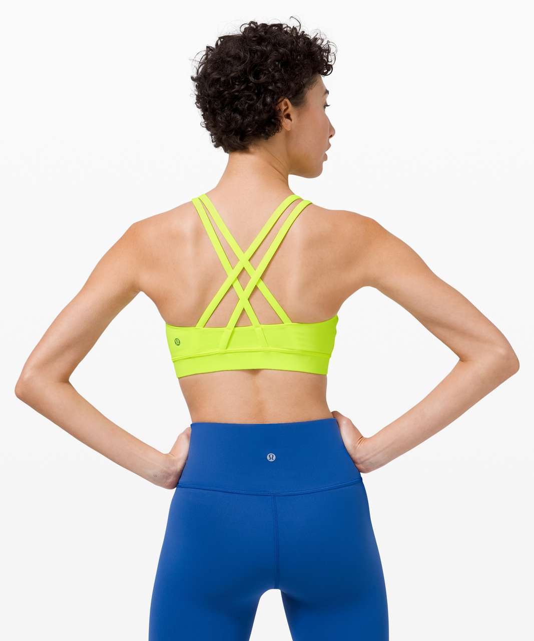 Lululemon Energy Bra - Highlight Yellow