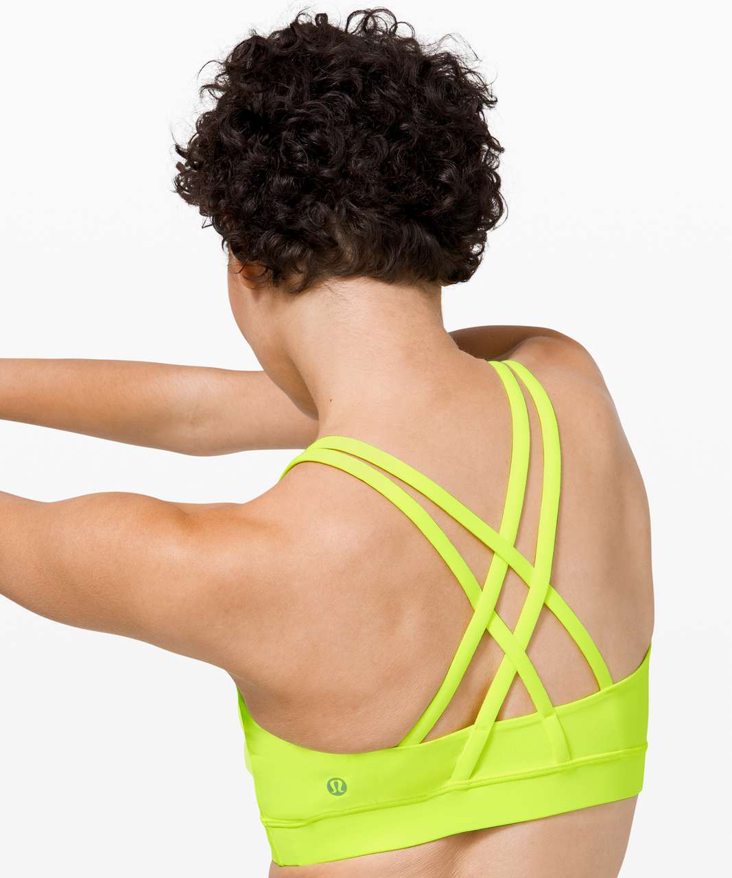 Lululemon Energy Bra - Highlight Yellow