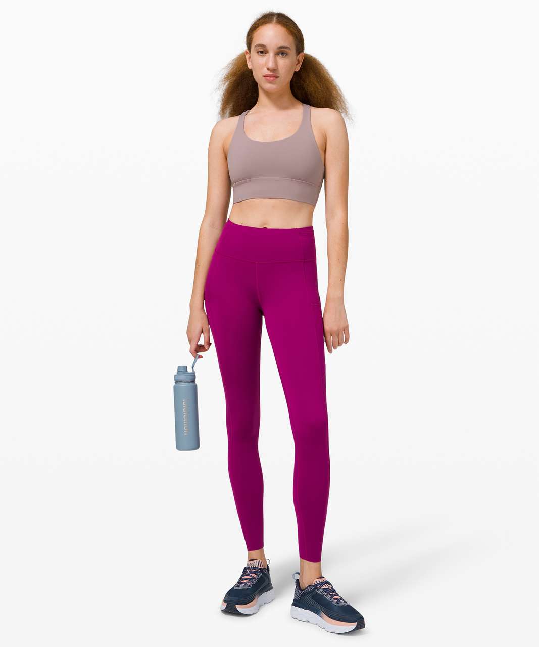 Lululemon Energy Bra Long Line - Violet Verbena