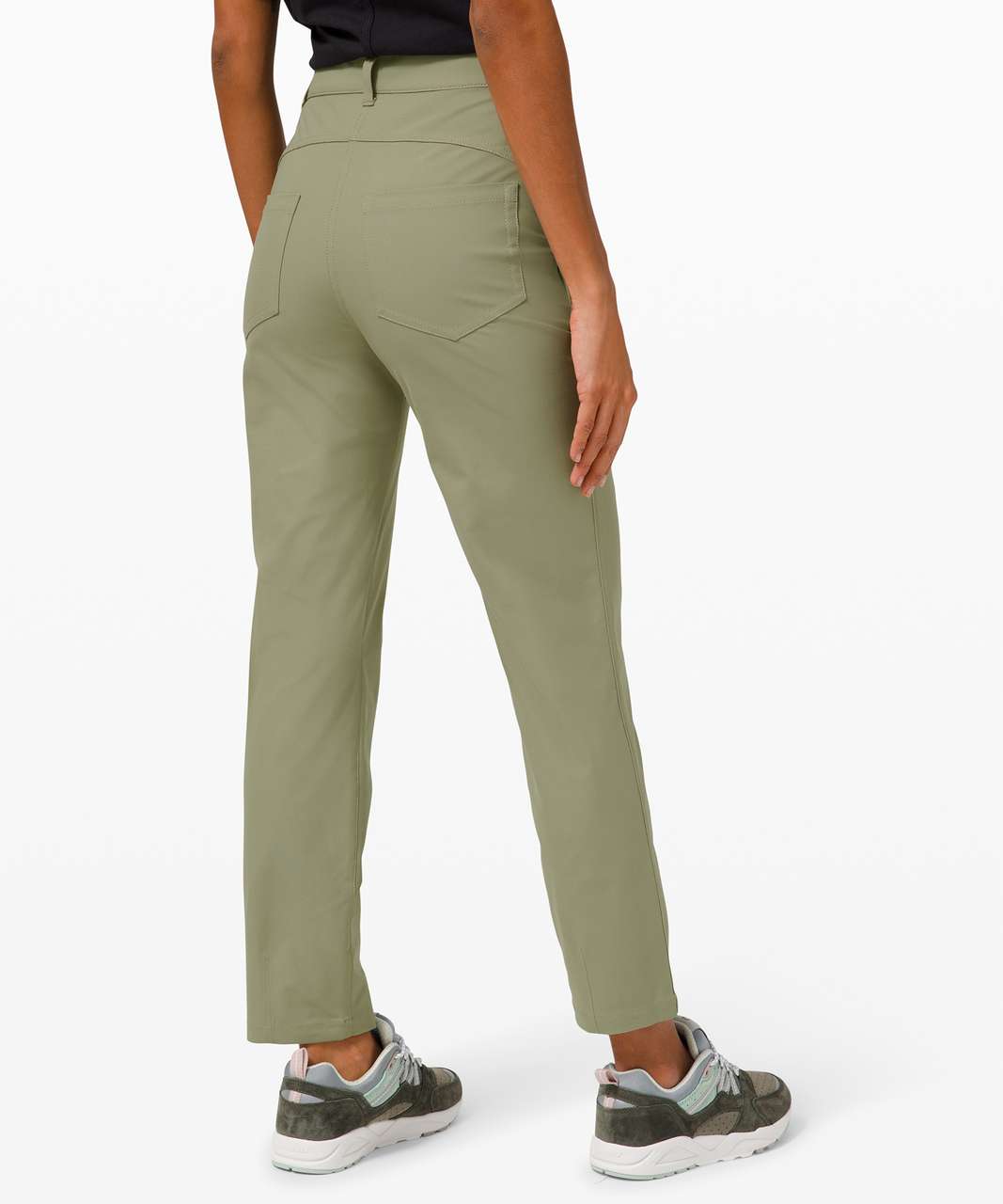 Lululemon Keep Moving High Rise Full Length Pant - Rosemary Green - lulu  fanatics