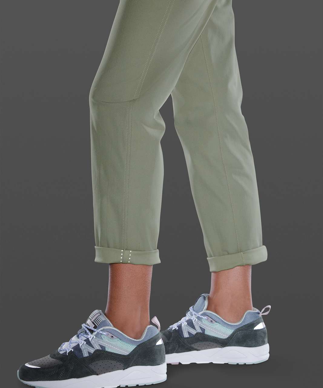 Lululemon Keep Moving Pant 7/8 High-Rise - Rosemary Green - lulu fanatics