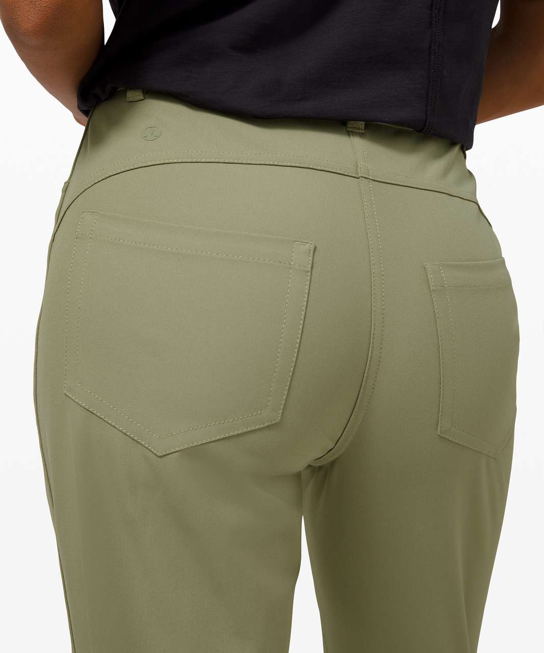 Lululemon City Sleek 5 Pocket 7/8 Pant In Green