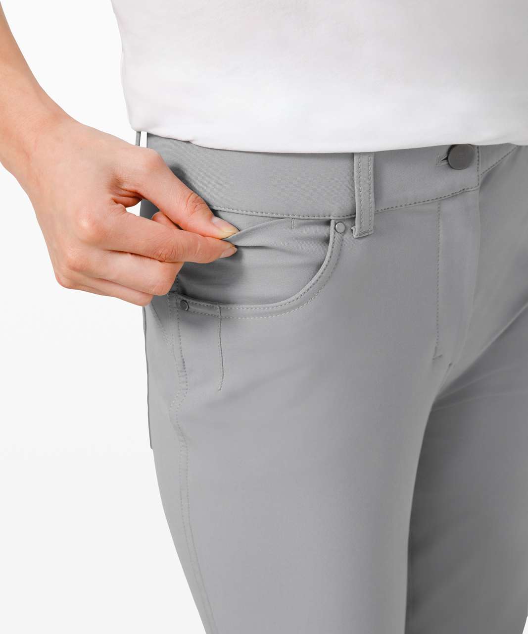 Lululemon City Sleek 5 Pocket 7/8 Pant Rhino Grey 6 Gray - $75 (41% Off  Retail) - From Lauren