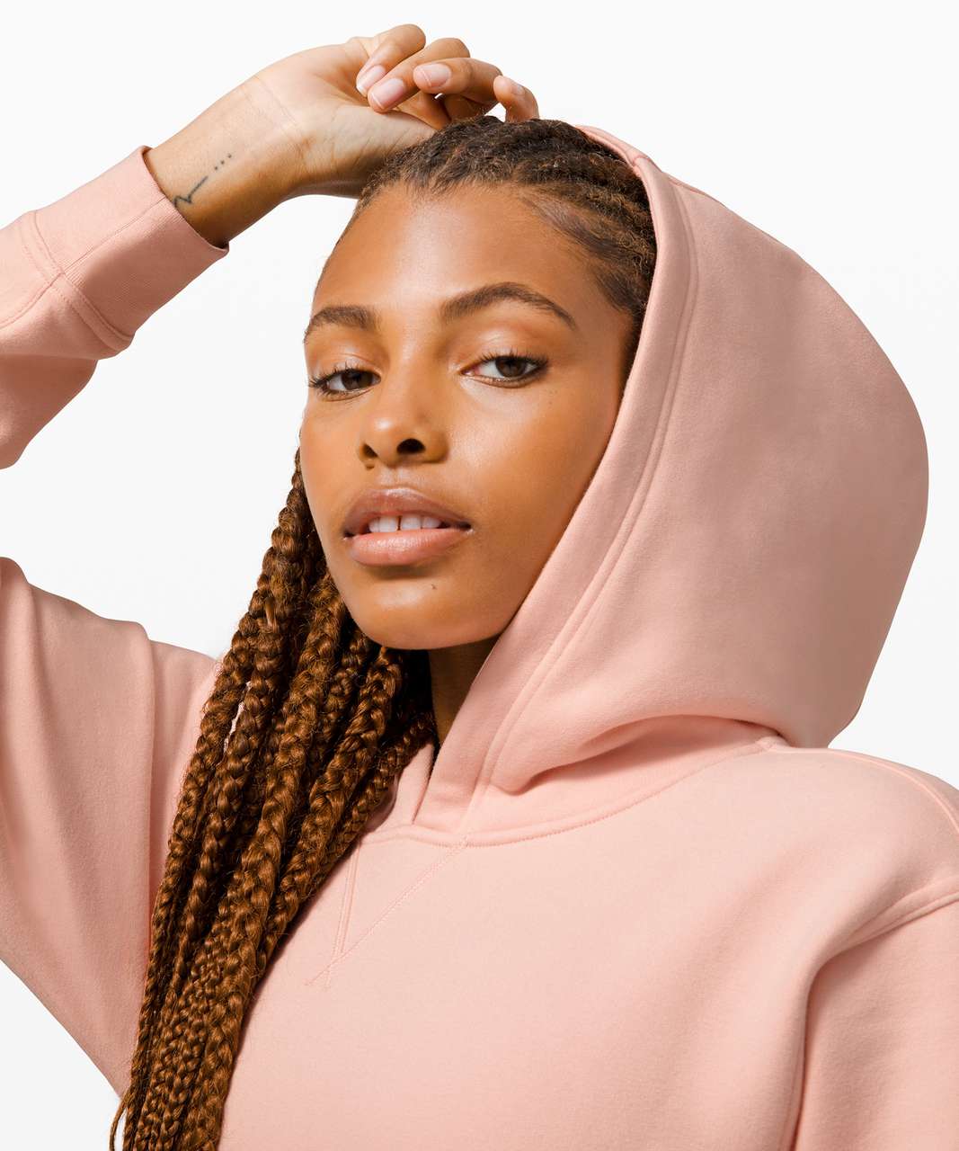 Lululemon All Yours Hoodie *Fleece - Pink Mist - lulu fanatics