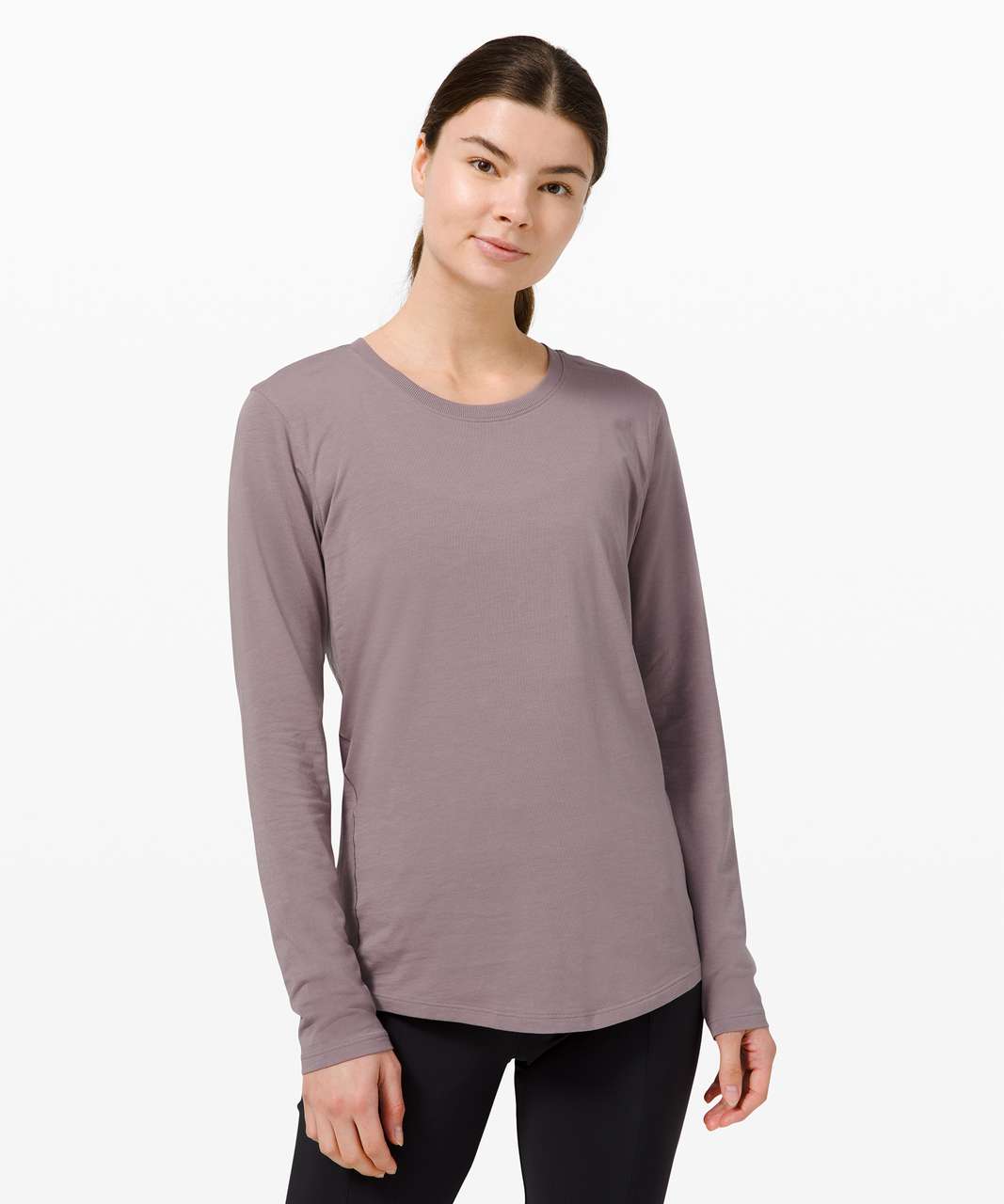 Lululemon Ever Ready Long Sleeve - Lunar Rock - lulu fanatics