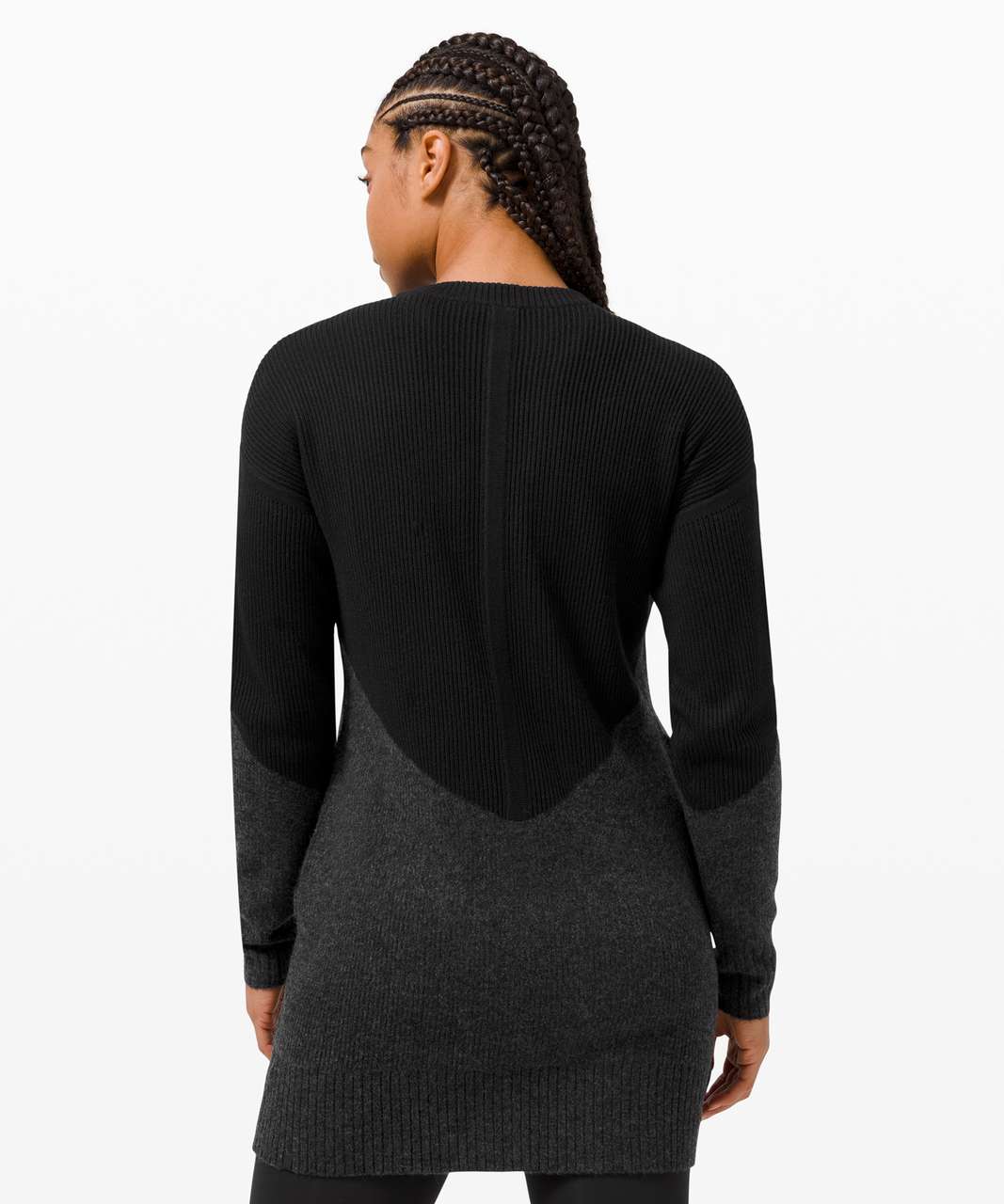 Lululemon Restful Intention Sweater - Black / Heathered Core Black