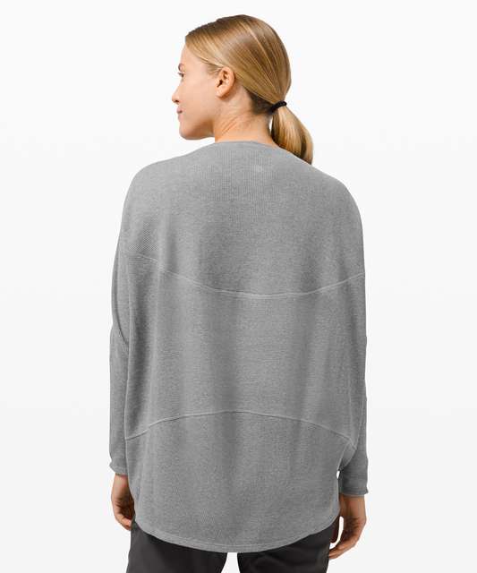 Lululemon Back in Action Long Sleeve *Rulu - White - lulu fanatics