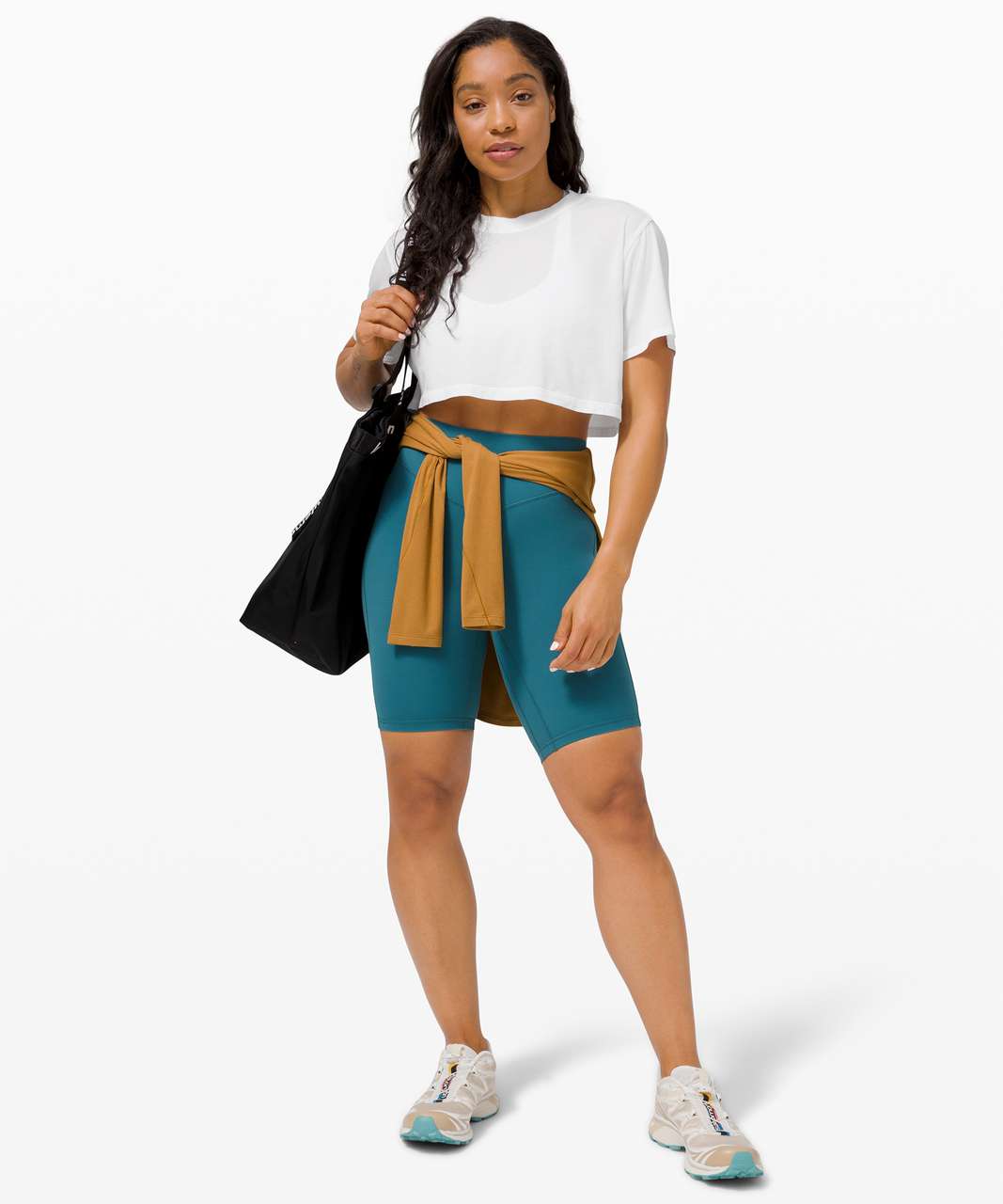 Lululemon All Yours Crop Tee - White
