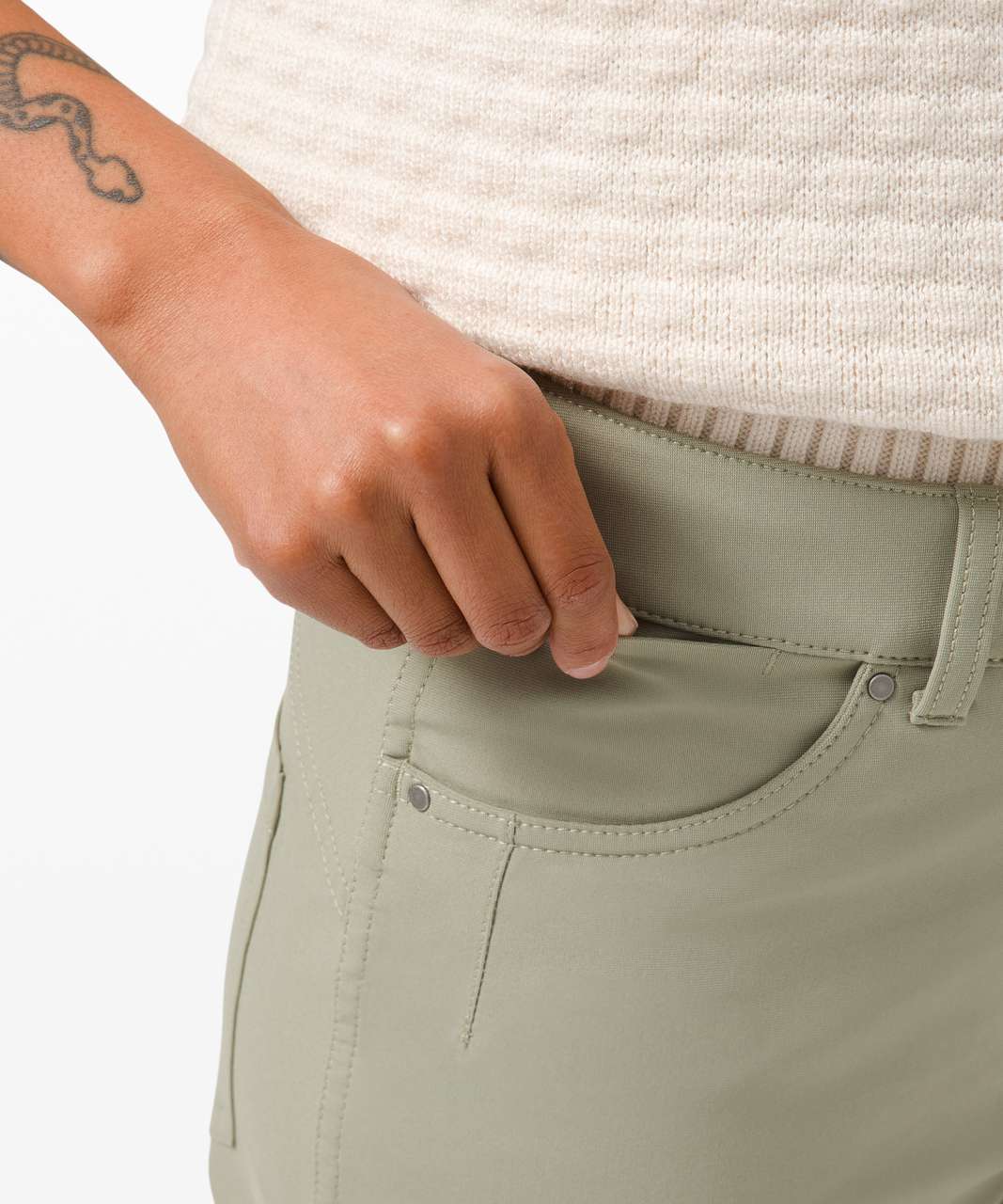 Lululemon City Sleek 5 Pocket Pant 30 - Rosemary Green - lulu fanatics