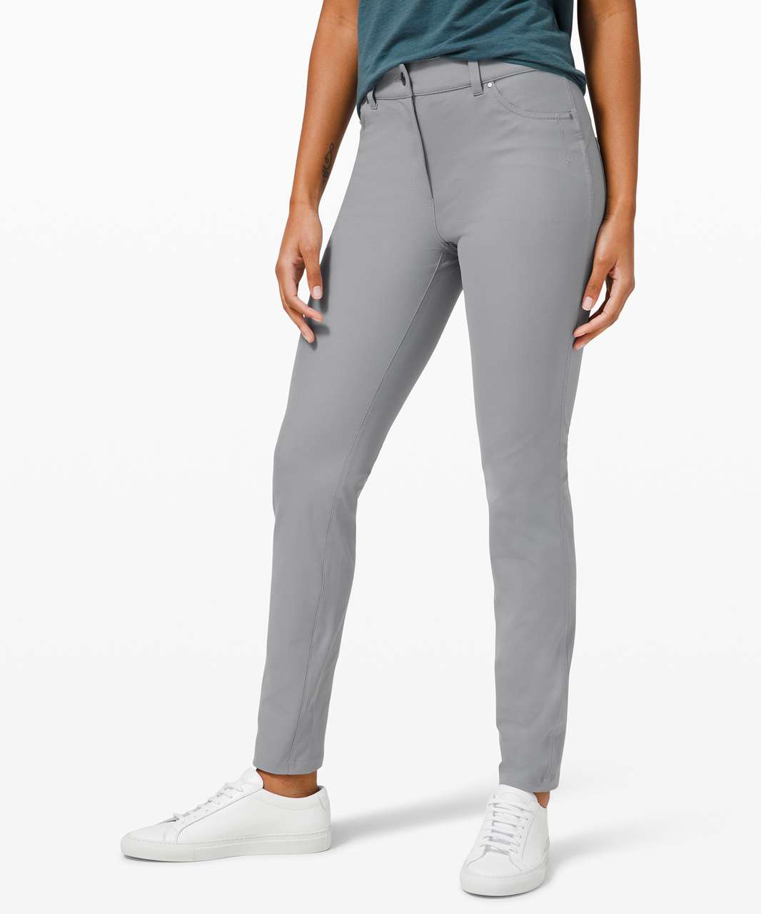 Lululemon City Sleek 5 Pocket Pant 30 - Rhino Grey - lulu fanatics